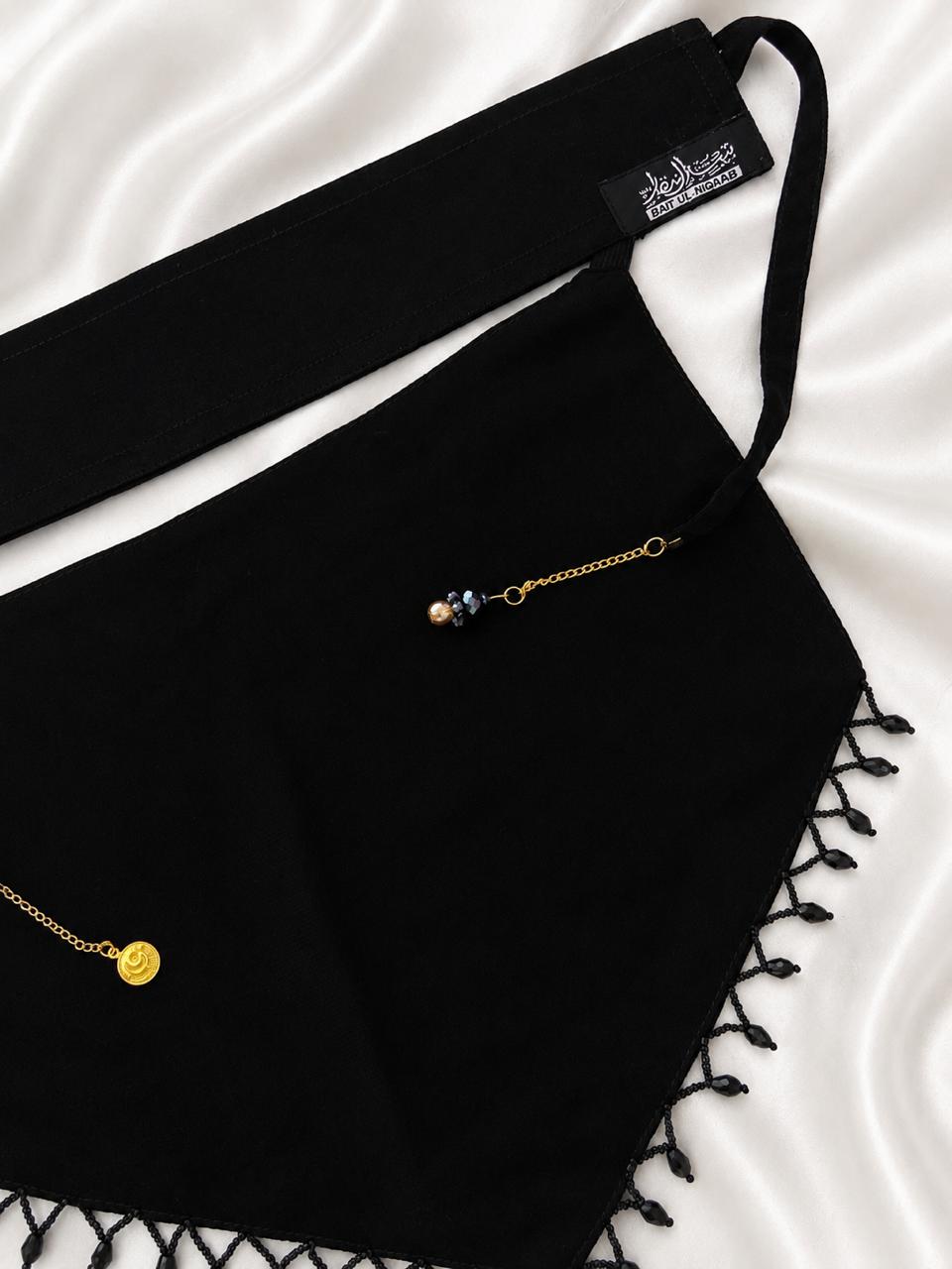 Black Beads Niqaab